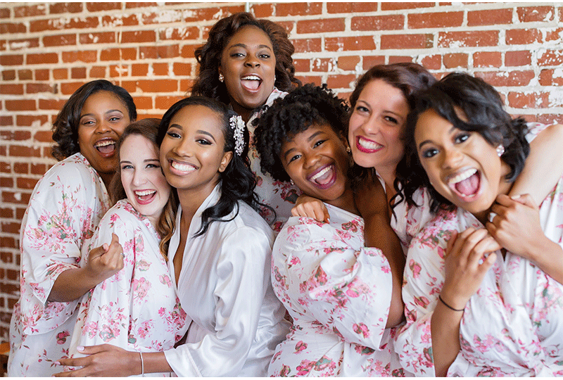 Jerrica James Andreas Nunley Memphis Wedding Bridesmaids