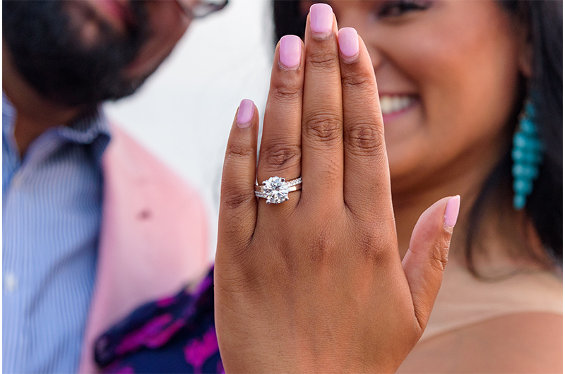 Miss America Showing Ring