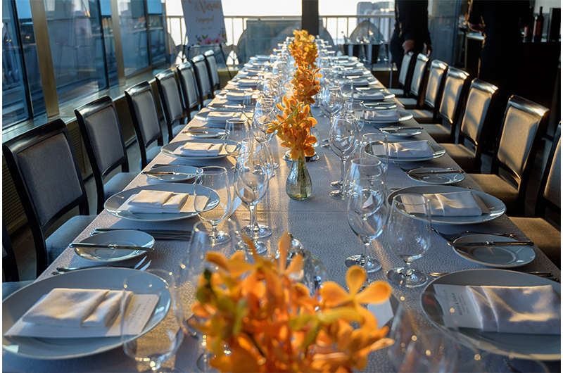 Miss America Table Set Front View