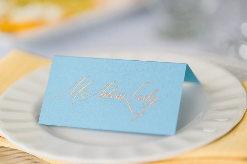 Mustard Seed Hill Inspiration Escort Cards