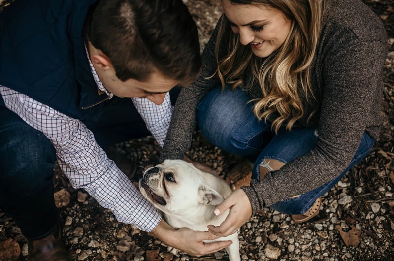 Oklahoma Waterfall Engagement Session 2