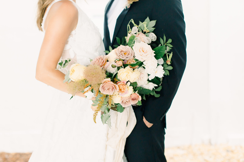 Relaxed Yet Refined Southern Wedding Inspiration Feature Bouquet 1
