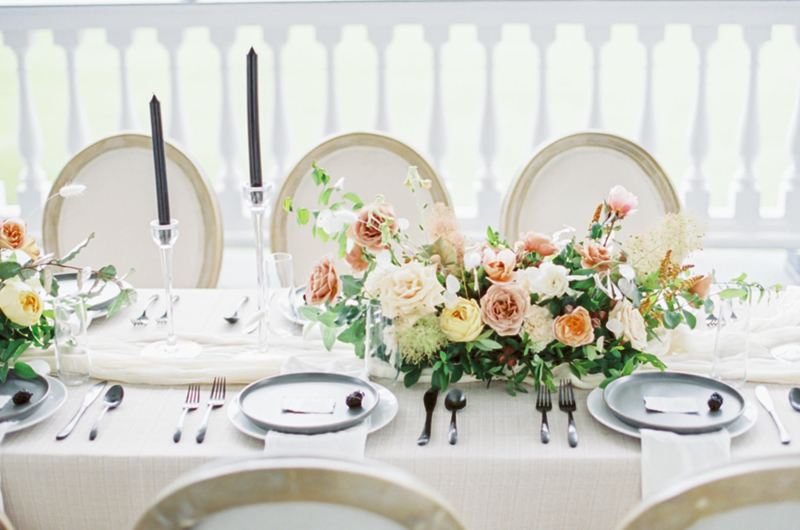Relaxed Yet Refined Southern Wedding Inspiration Table