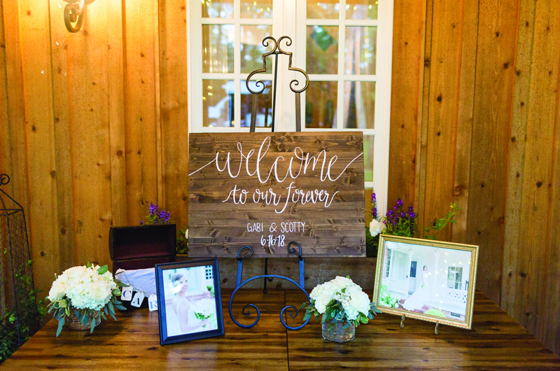 Scotty McCreery's Mountain Wedding Part 2 The Wedding Weekend Signage