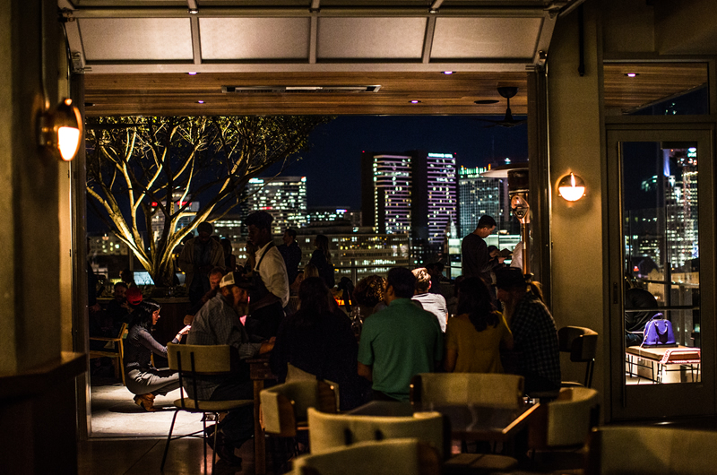 The Thompson Hotel Nashville Tennessee Night View