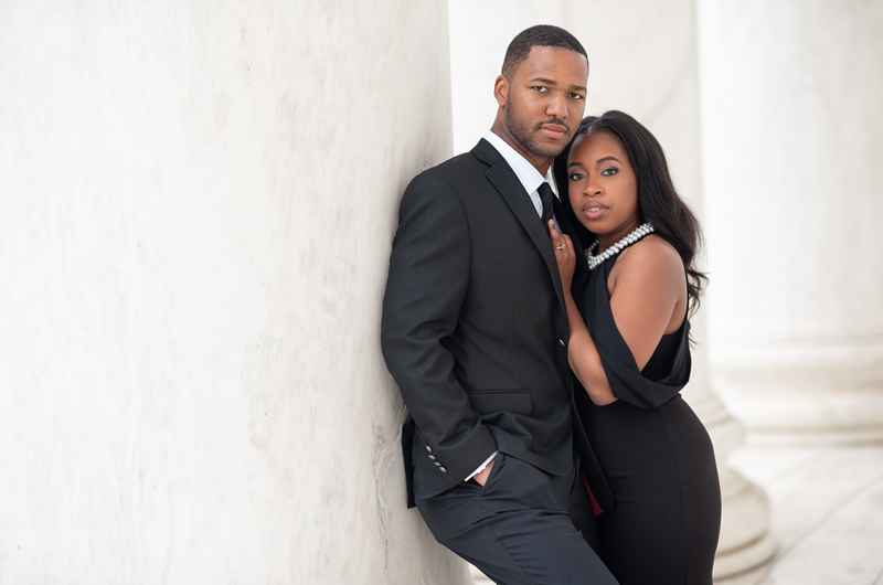 Engagement Session In Washington DC Feature Couple