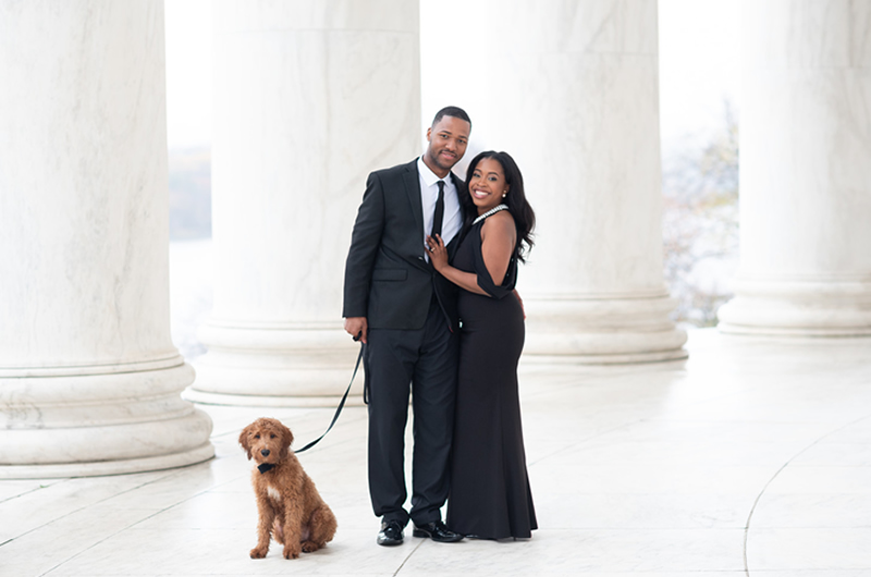 Engagement Session In Washington DC Feature Image