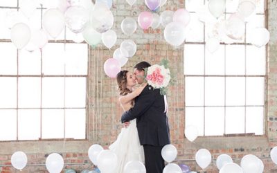A Watercolor Wonderland Wedding