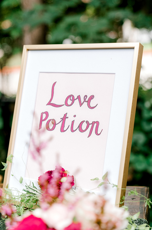 Pretty Pink Wedding Inspiration Love Potion