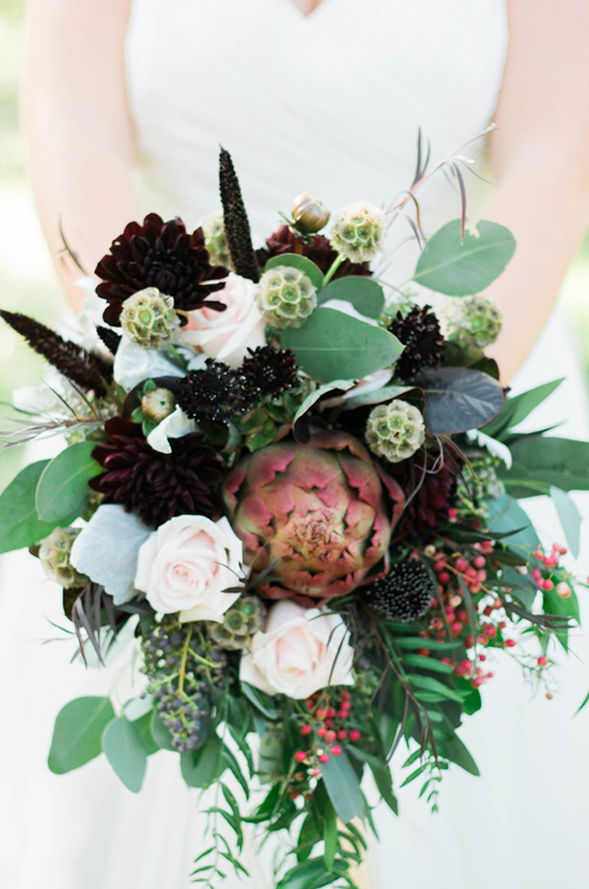 Romantic Autumn Inspired Shoot Bouquet