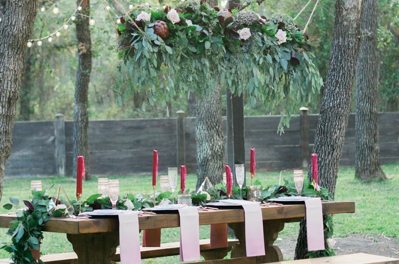 Romantic Autumn Inspired Shoot Table