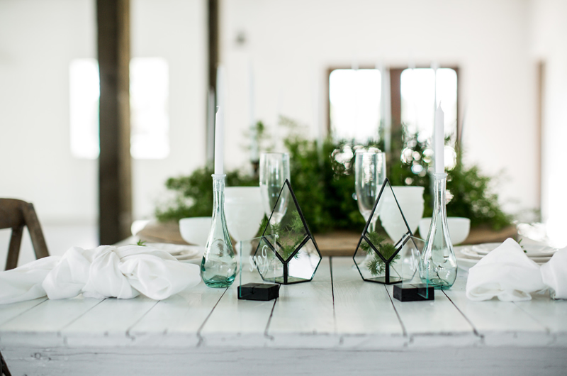 Textures In White Table Decor