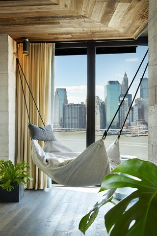 1 Hotel Brooklyn Bridge Room Detail Hammock