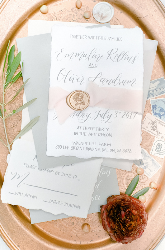 European Hillside Wedding Inspriation Save The Dates