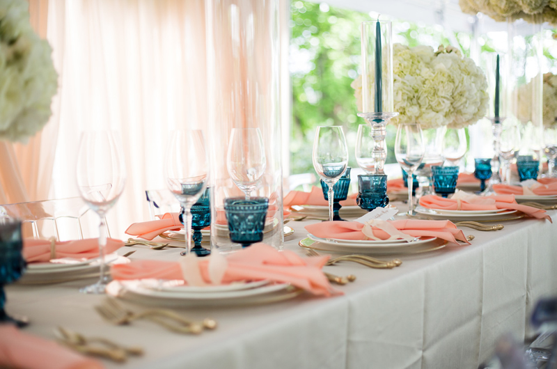 Formal Southern Wedding Inspriation Tablescape