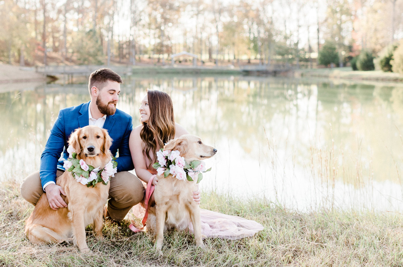 Hannah Green Wil Fazio With Puppies