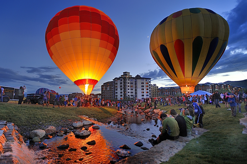 Sheraton Steamboat Hotair Balloons