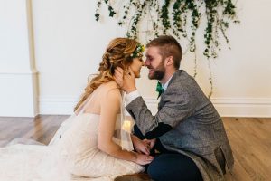 St Patricks Day Wedding Inspiration Couple