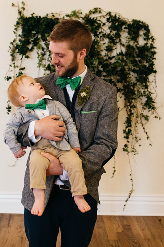 St Patricks Day Wedding Inspiration Ringbearer