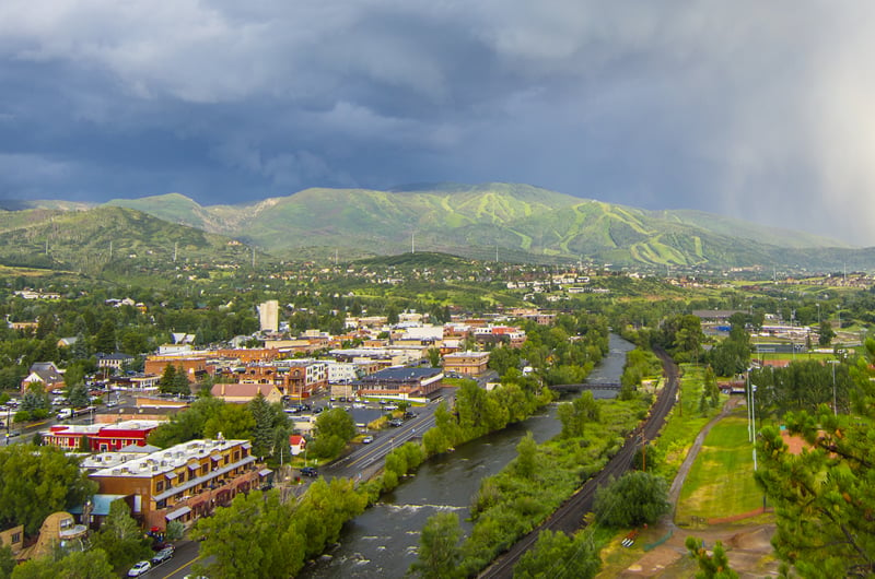 Steamboat Springs Colorado Town View Noah Wetzel