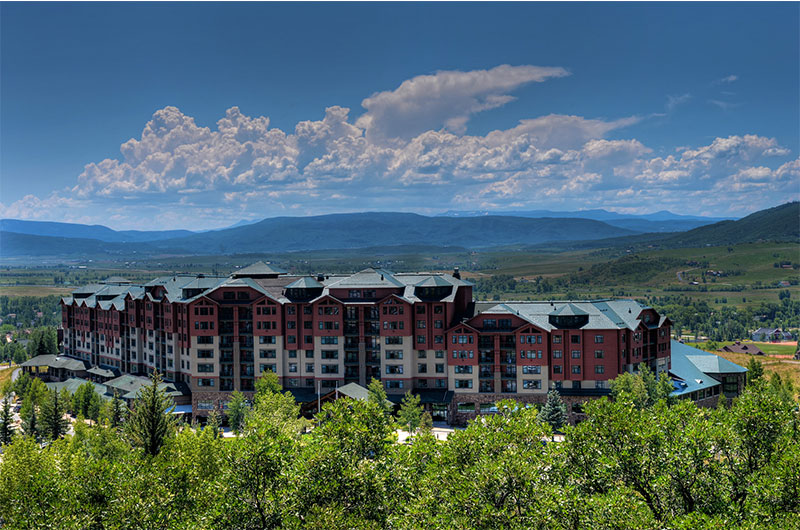 Steamboat Grand Arial Building View