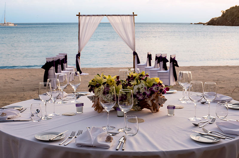 Carlisle Bay Antigue Table