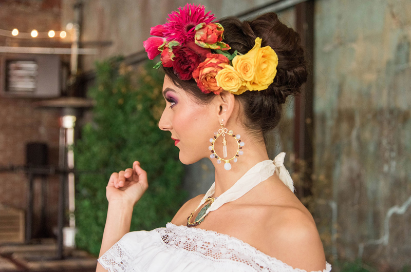 Cinco De Mayo Wedding Inspiration Brides Hair