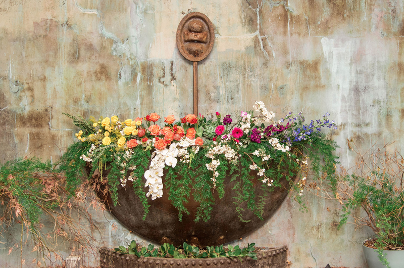 Cinco De Mayo Wedding Inspiration Fountain