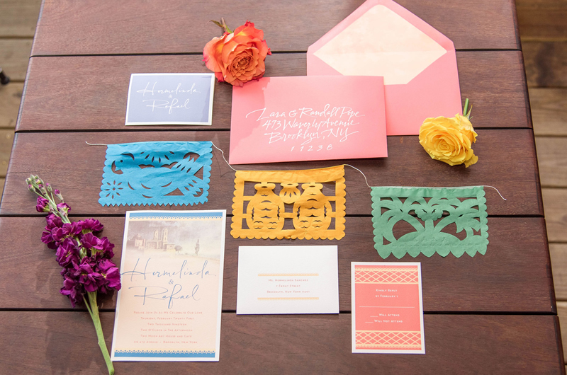 Cinco De Mayo Wedding Inspiration Invitations