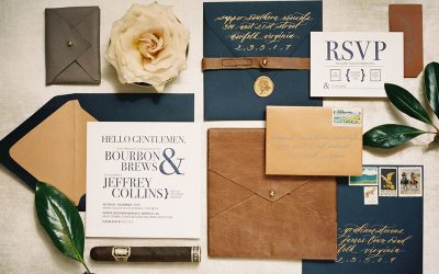 Masculine Invitation Inspiration