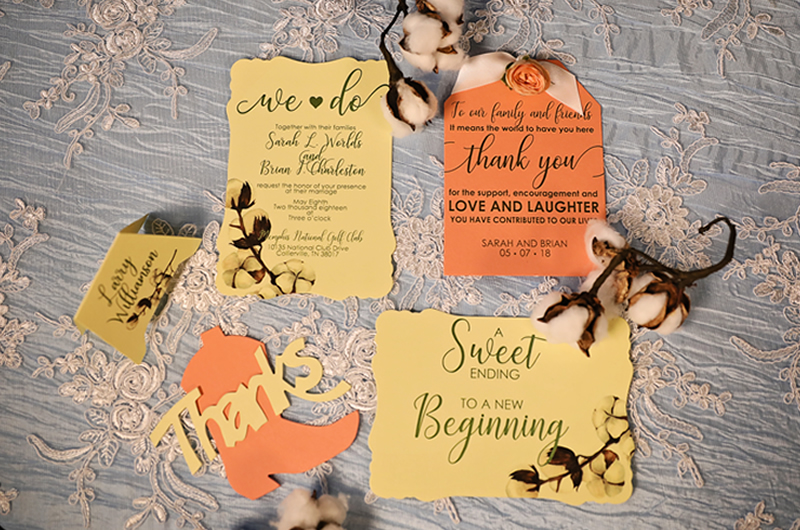 Memphis Spring Shoot Invitations