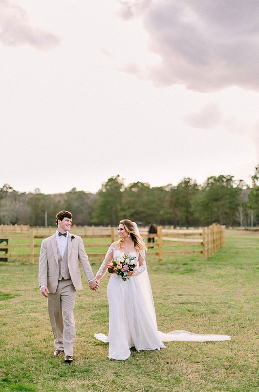 Spring Easter Wedding Couple 