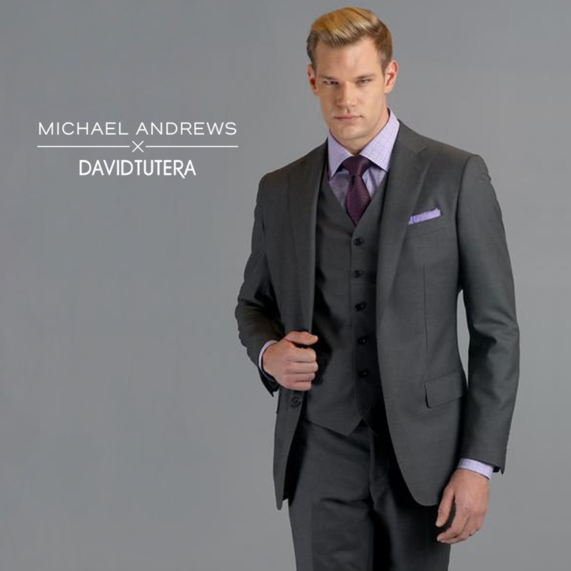 Groomswear By Michael Andrews David Tutera Grey Suit