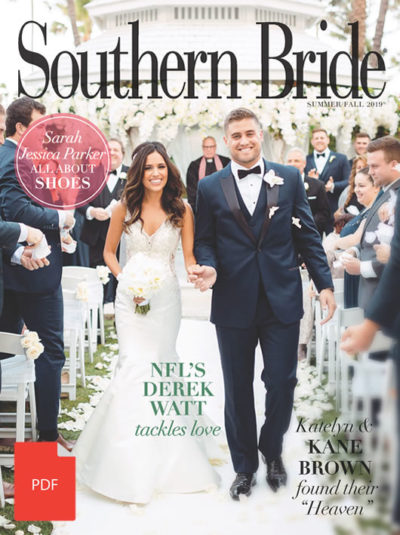 Southern Bride Magazine Fall 2019 PDF Cover