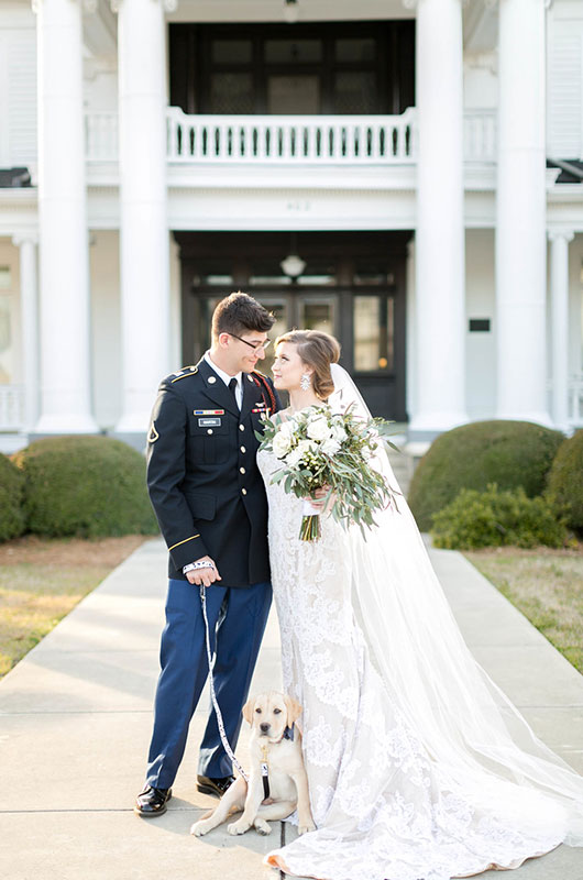 Americana Southern Styled Shoot Brynn Gross Photography Couple With Puppy