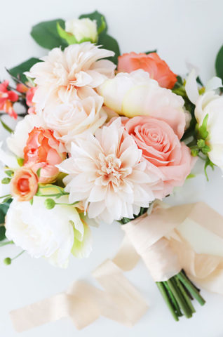 Artificial Vs. Real Flowers For Your Wedding Peach Flowers