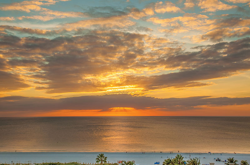 Marco Beach Ocean Resort, Marco Island, Florida Sunset