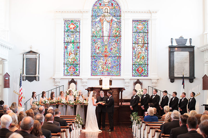 Part II The First Real Weddings At Charlestons Hotel Bennett Make Their Debut Ceremony