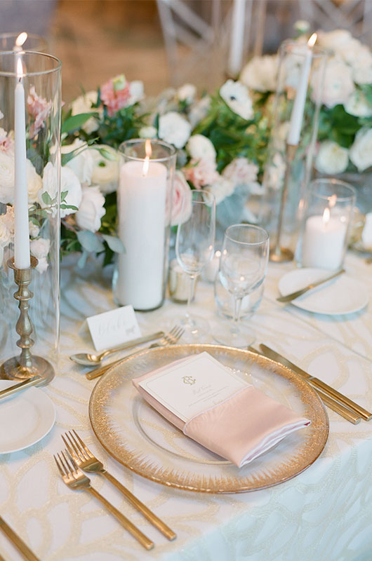 Part II The First Real Weddings At Charlestons Hotel Bennett Make Their Debut Place Setting