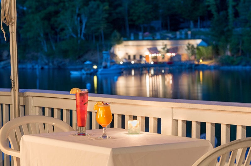 Portland Harbor Hotel, Portland, Maine Table Set Up