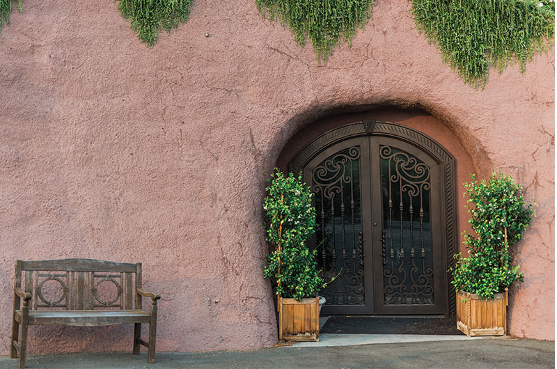 Sonoma County, California Petroni Vineyards Front Door