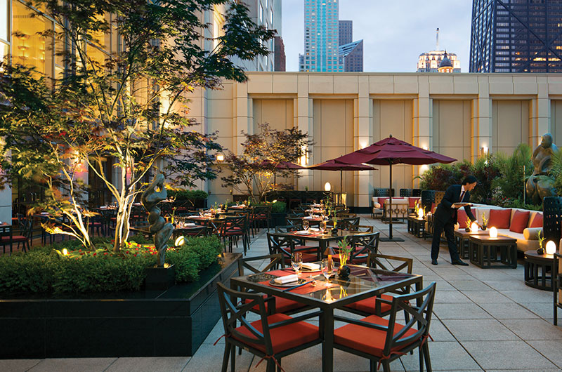 The Peninsula Chicago, Chicago, Illinois Outdoor Seating