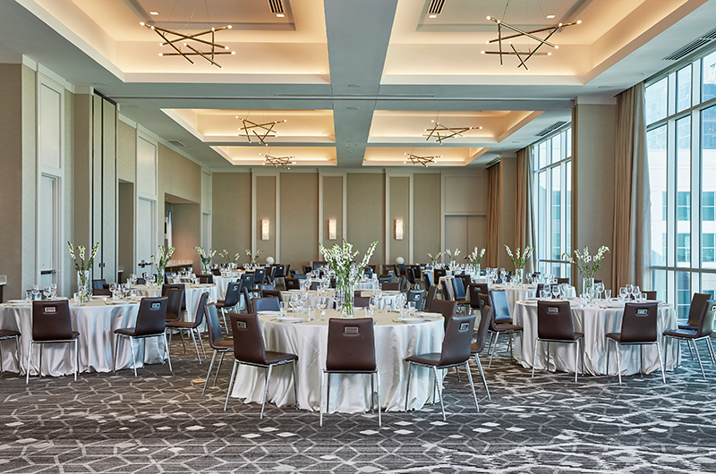 Hotels As Ideal Wedding Venues AC Hotel Nashville Tennessee Ballroom