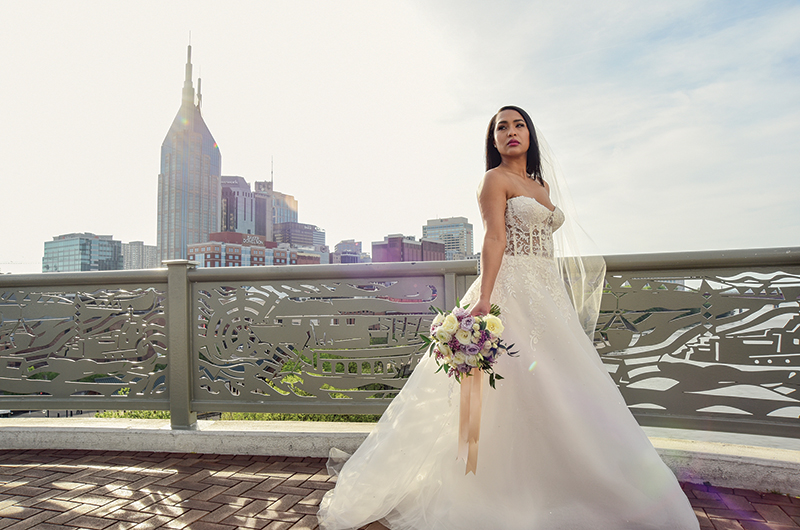Hotels As Ideal Wedding Venues AC Hotel Nashville Tennessee Bride On Bridge