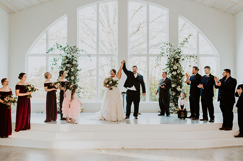 Newlywed Looks Stormie Berry And Cody Moodie Wedding Ceremony