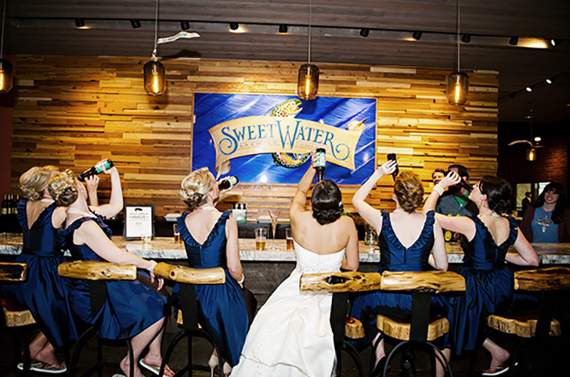 Sweet Water Brewing Company Atlantas All In One Wedding Destination Reel Room