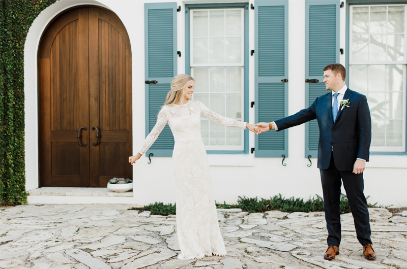 Tips And Tricks From Alys Beach Wedding Expert Couple Holding Hands