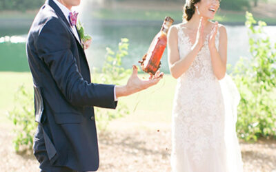 Bridal Couples Bury the Bourbon at Pursell Farms
