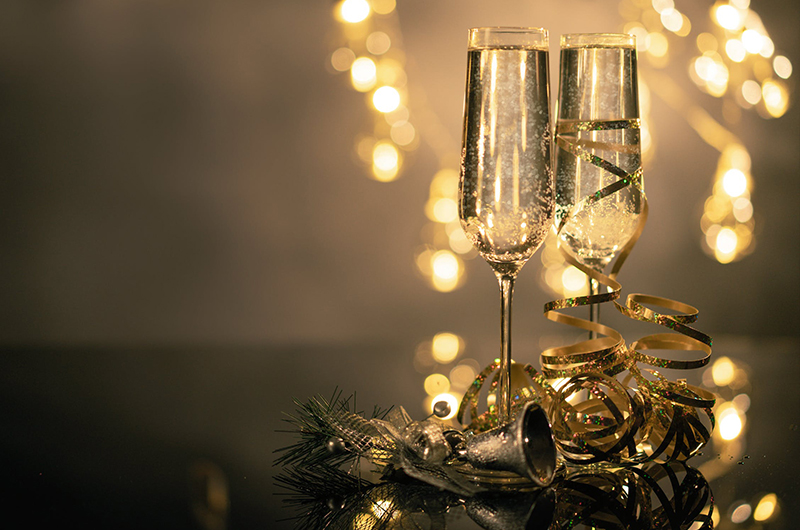 Christmas Proposal Ideas For 2019 Champagne Glasses Southern Bride