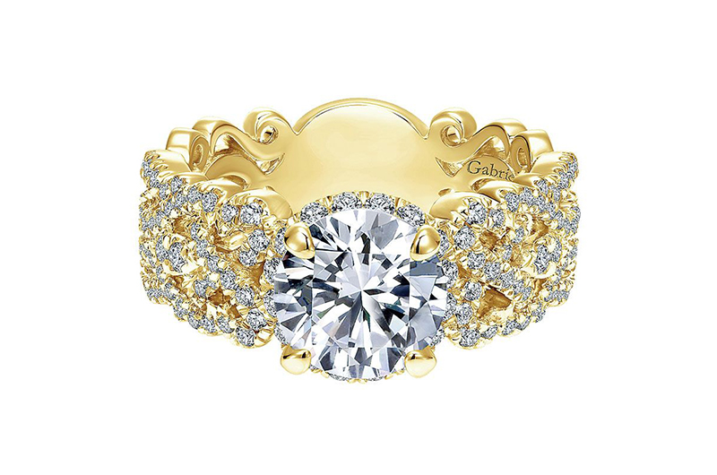 Top 10 Engagement Ring Trends 2019 Yellow Gold